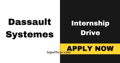 Dassault Systemes Internship hiring