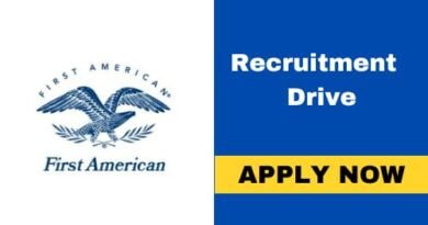 First American off campus hiring drive