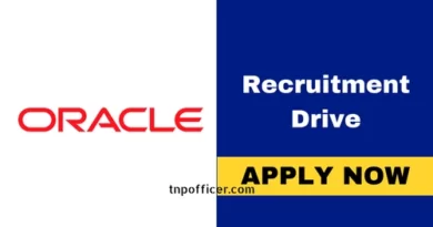 Oracle off campus drive