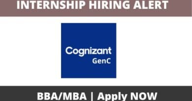 Cognizant GenC Internship