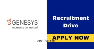 Genesys off campus hiring drive