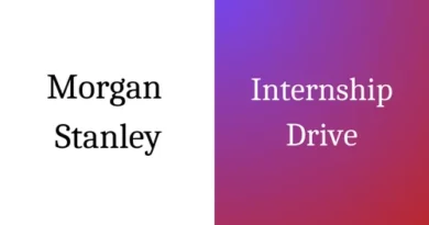 Morgan Stanley Summer Internship