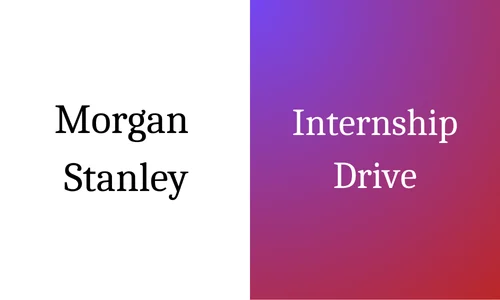 Morgan Stanley Summer Internship