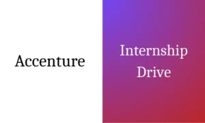 Accenture Summer Internship