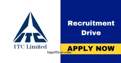 ITC Limited off campus drive