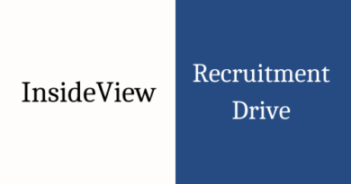 InsideView off campus recruitment drive