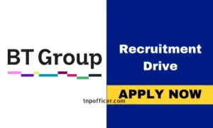 BT Group off campus drive