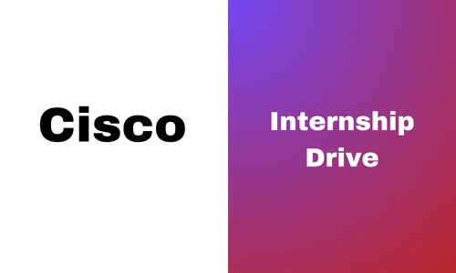 Cisco Internship drive