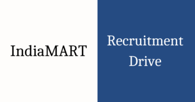 IndiaMART off campus drive