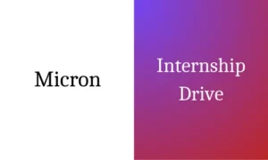 Micron Internship hiring