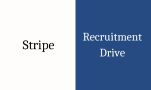 Stripe off campus drive