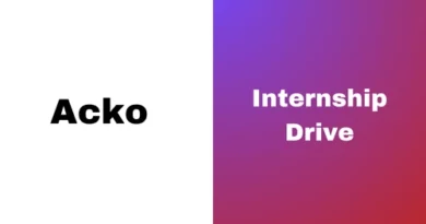 Acko Summer internship