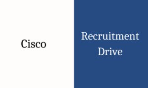 Cisco off campus drive