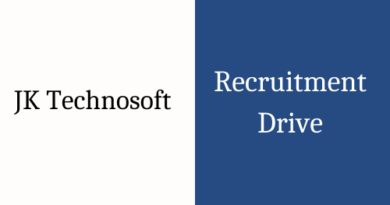 JK Technosoft off campus drive