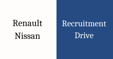 Renault Nissan off campus hiring drive