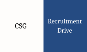 CSG off campus drive