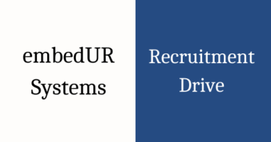 embedUR systems Off Campus hiring Drive