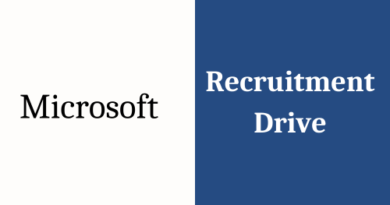 Microsoft off campus hiring drive