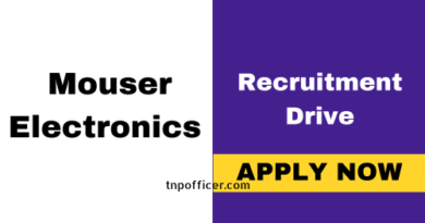 Mouser Electronics off campus hiring drive